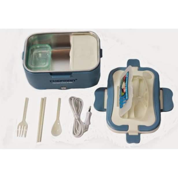 HỘP CƠM CẮM ĐIỆN CHEFMAN HÂM NÓNG THỨC ĂN HỘP CƠM VĂN PHÒNG BẢO HÀNG 5 NĂM | BigBuy360 - bigbuy360.vn