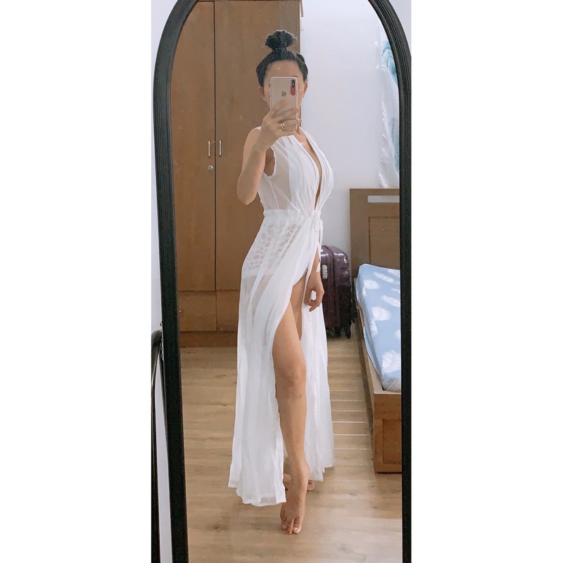 Áo choàng tắm đi biển (kèm ảnh thật shop tự chụp) | BigBuy360 - bigbuy360.vn