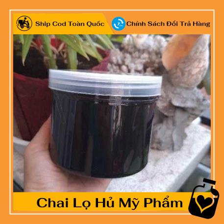 Hủ Đựng Kem ❤ TOP GIÁ RẺ ❤ Hũ nhựa pet Hấp dầu 500g đựng kem body, phụ kiện du lịch