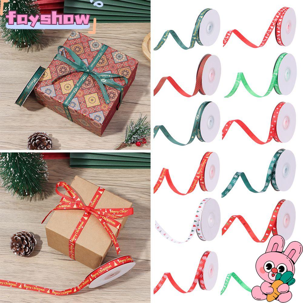 Dây Ruy Băng Thủ Công Dùng Gói Quà Giáng Sinh