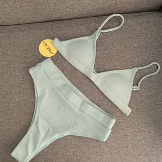 đồ bơi 2 mảnh cạp cao