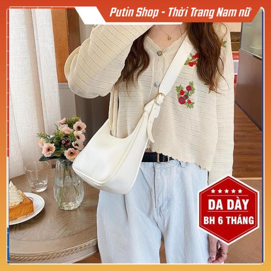 Túi xách nữ Túi đeo chéo đẹp dáng thuyền đi chơi phong cách thời trang hàn quốc dễ thương mầu đen trắng