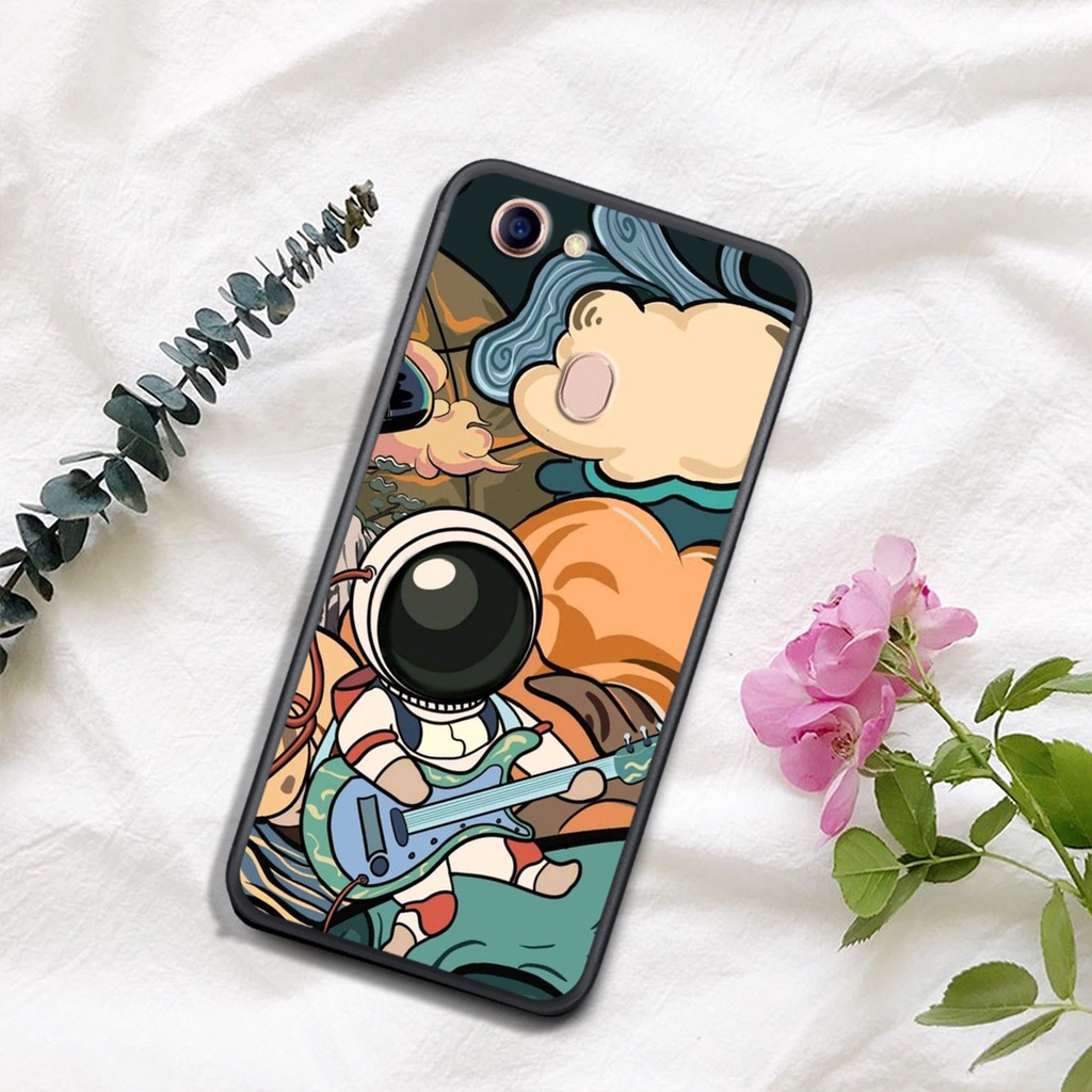 [ SIÊU HOT] ỐP LƯNG OPPO F5/F7 , IN HÌNH ASTRONAUT TIỂU ĐỘI PHI-HÀNH-GIA, MÀU SẮC CỰC BẮT MẮT