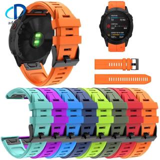 📱addeen📱Silicone Quick Release Watch Band Wrist Strap For Garmin Fenix 6X/Fenix 6XPro
