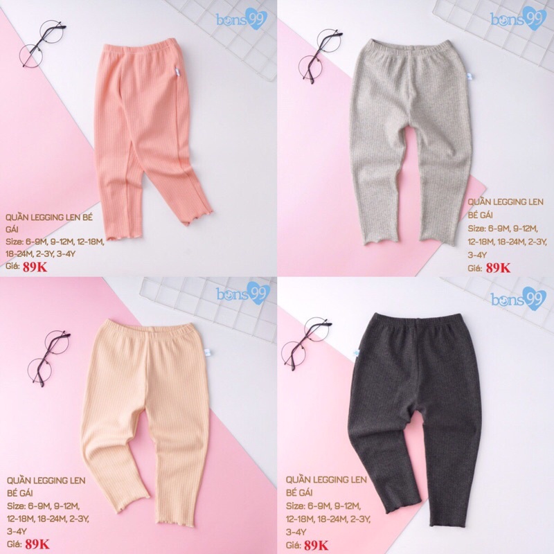 Quần legging len lông cừu trai gái 2021 - ảnh sản phẩm 1