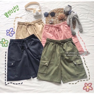 Quần short túi hộp