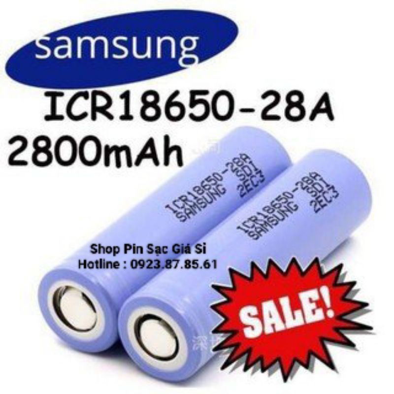 Pin 18650 2800mah Samsung Chính Hãng