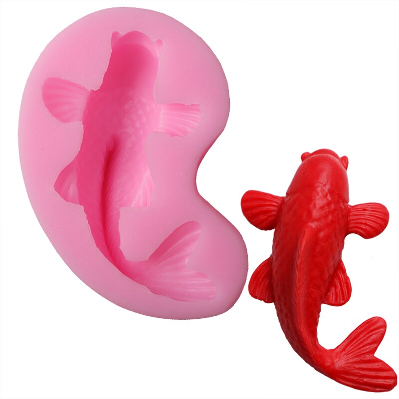 Khuôn Silicone Làm Bánh Hình Sinh Vật Biển Dễ Thương