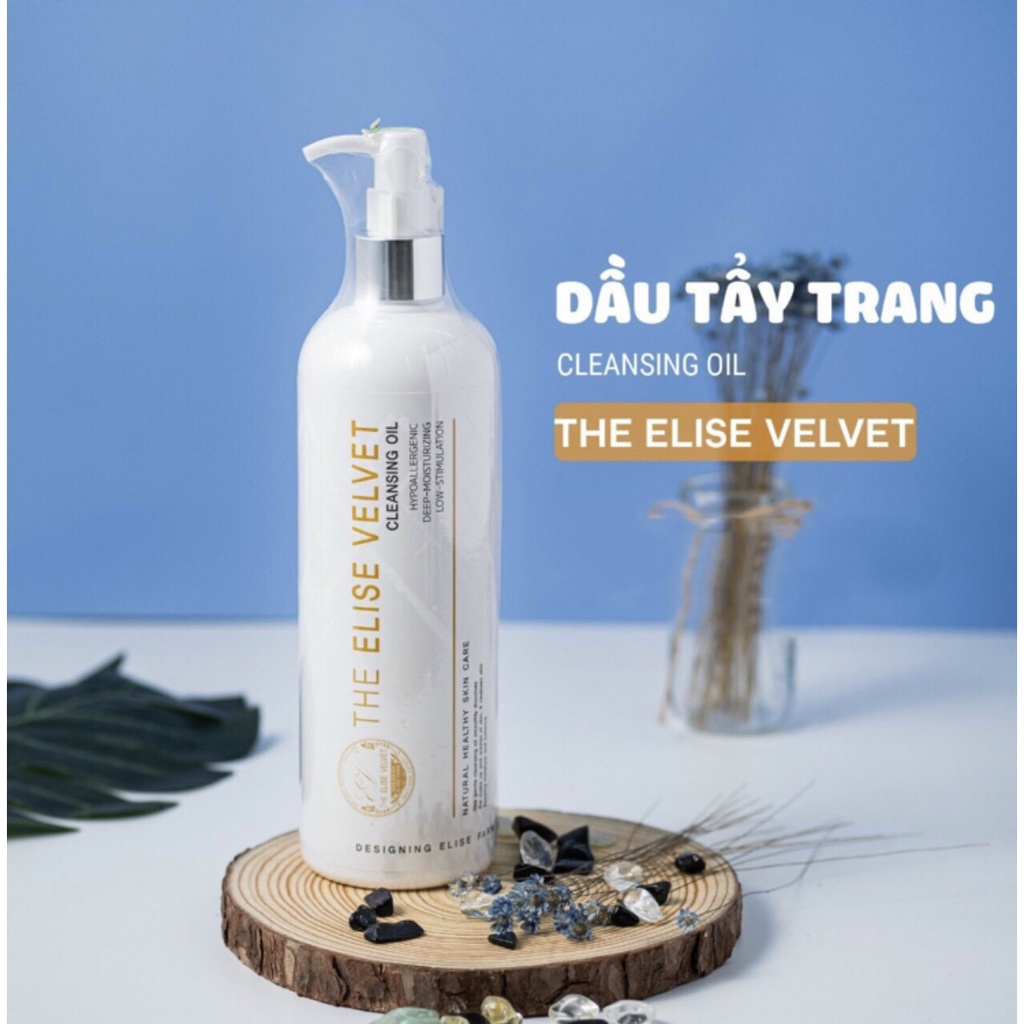 DẦU TẨY TRANG LINDSAY THE ELISE VELVET CLEANSING OIL 500ML
