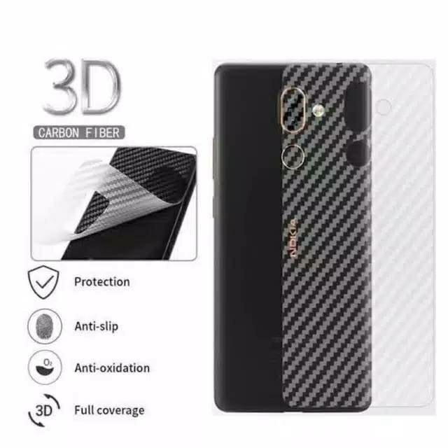 [Samsung J2Pro / J3Pro / J5Pro / J7Pro] Mặt sau da carbon trong suốt Garskin Carbon PRO 3D