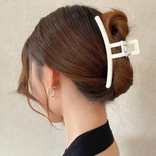 Kẹp Tóc Cá Mập Cỡ Lớn Thiết Kế Đơn Giản Thời Trang Pháp