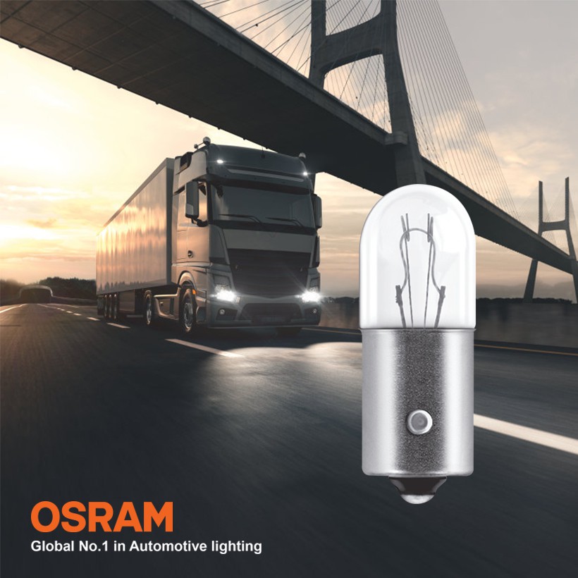 Bóng đèn soi biển số OSRAM ORIGINAL T4W 24v 4w