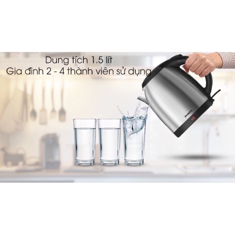 Bình siêu tốc Philips 1.5L HD9306