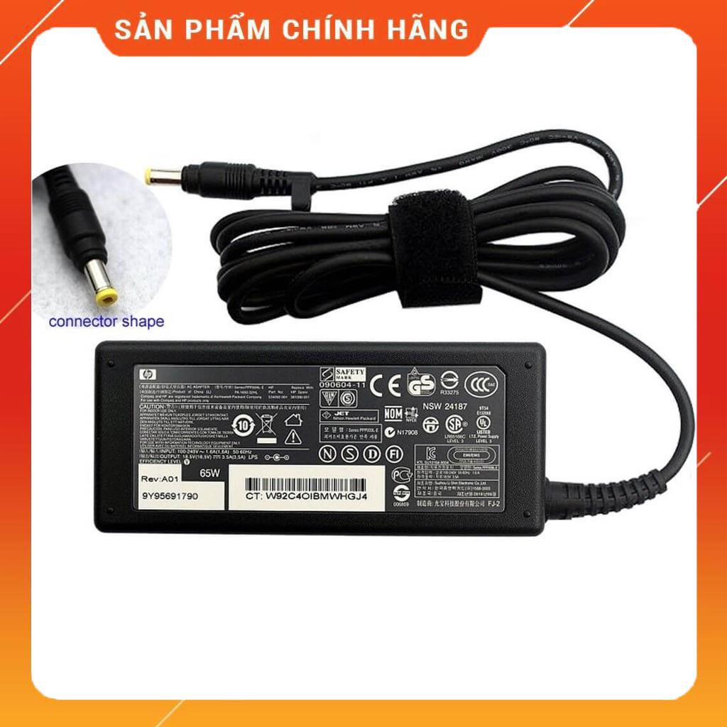 Sạc laptop HP 18.5V 3.5A chân thường giá rẻ dailyphukien