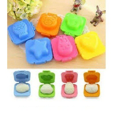 Khuôn cơm bento set 6 cái
