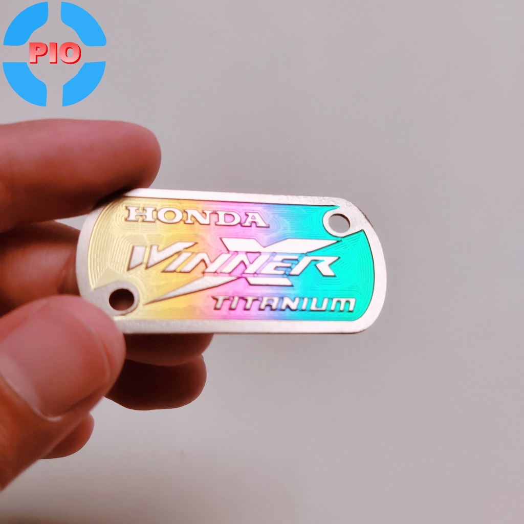 Tem Titan Nắp Bình Dầu Cho Xe Winner X