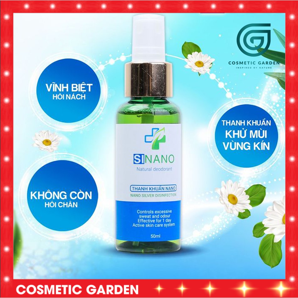 ❤️❤️ FREESHIP ❤️❤️  Xịt Khử Mùi SINANO , Khử Mùi Hôi Nách , Hôi Chân , Hôi Giày , Vùng Kín Hiệu Quả 100% | BigBuy360 - bigbuy360.vn