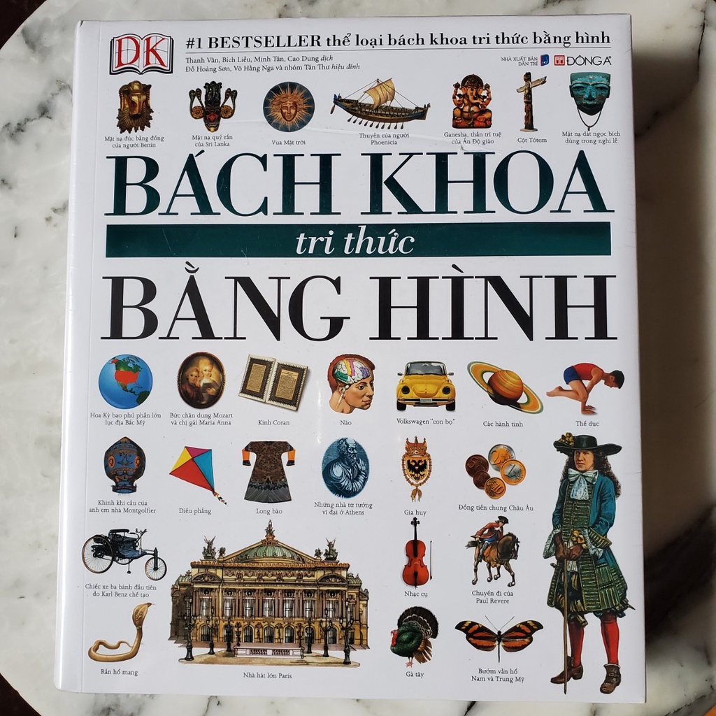 Sách Bách Khoa Tri Thức Bằng Hình - Tổng hợp những kiến thức hữu ích về thế giới thông qua hình ảnh