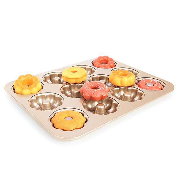 Khuôn Nhôm Donut Hoa