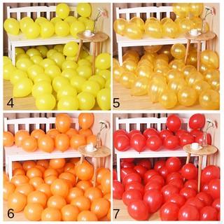 Bóng bay lì 10" trang trí sự kiên sinh nhật đám cưới  khai trương