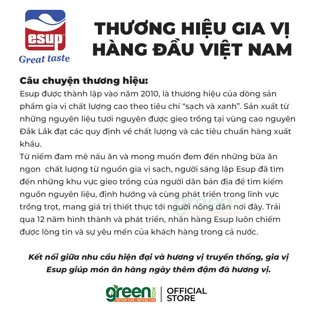 Lọ muối chấm trái cây Esup Dak Lak 80g, hương vị cay nồng, chất lượng Quốc tế