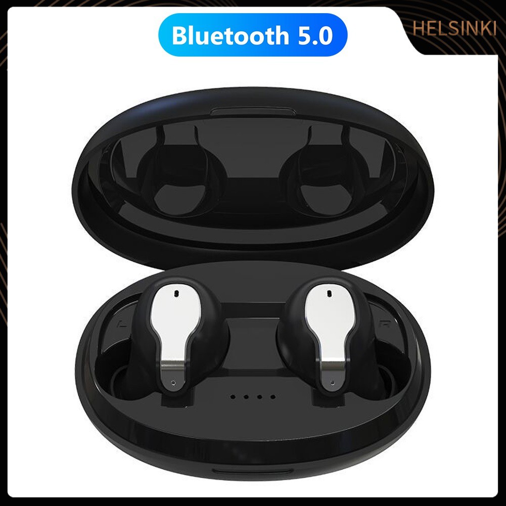 Tai Nghe Không Dây Hel + Xy-5 Bluetooth 5.0 Tws Hifi Kèm Hộp Sạc