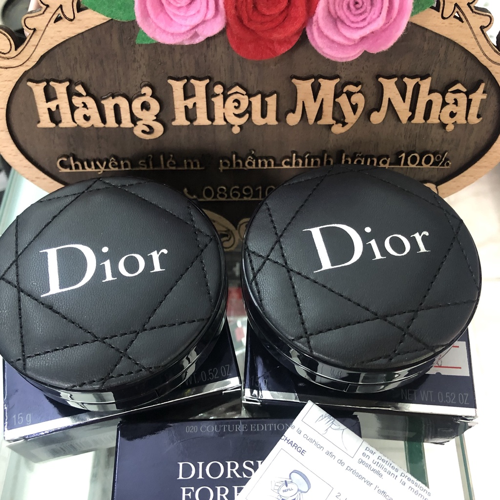 Phấn Nước Cushion Dior Forever Perfect. Lâu trôi, độ che phủ cao màu N1