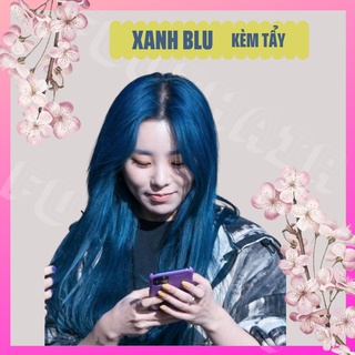 Thuốc Nhuộm Tóc Xanh 𝐁𝐋𝐔 CAO CẤP