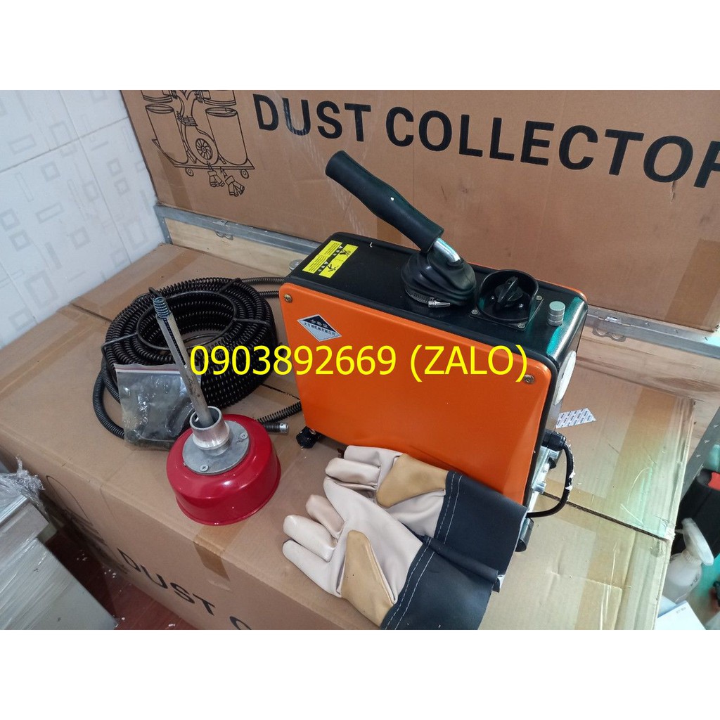 Máy thông nghẹt cống lò xo GQ150B - 980w