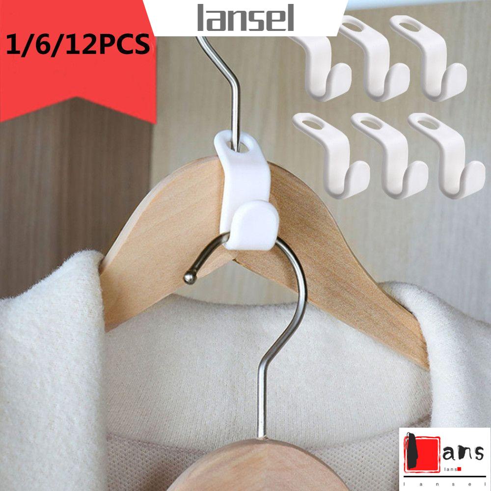 Móc Treo Quần Áo Mini Đa Năng Bằng Nhựa Tiết Kiệm Không Gian