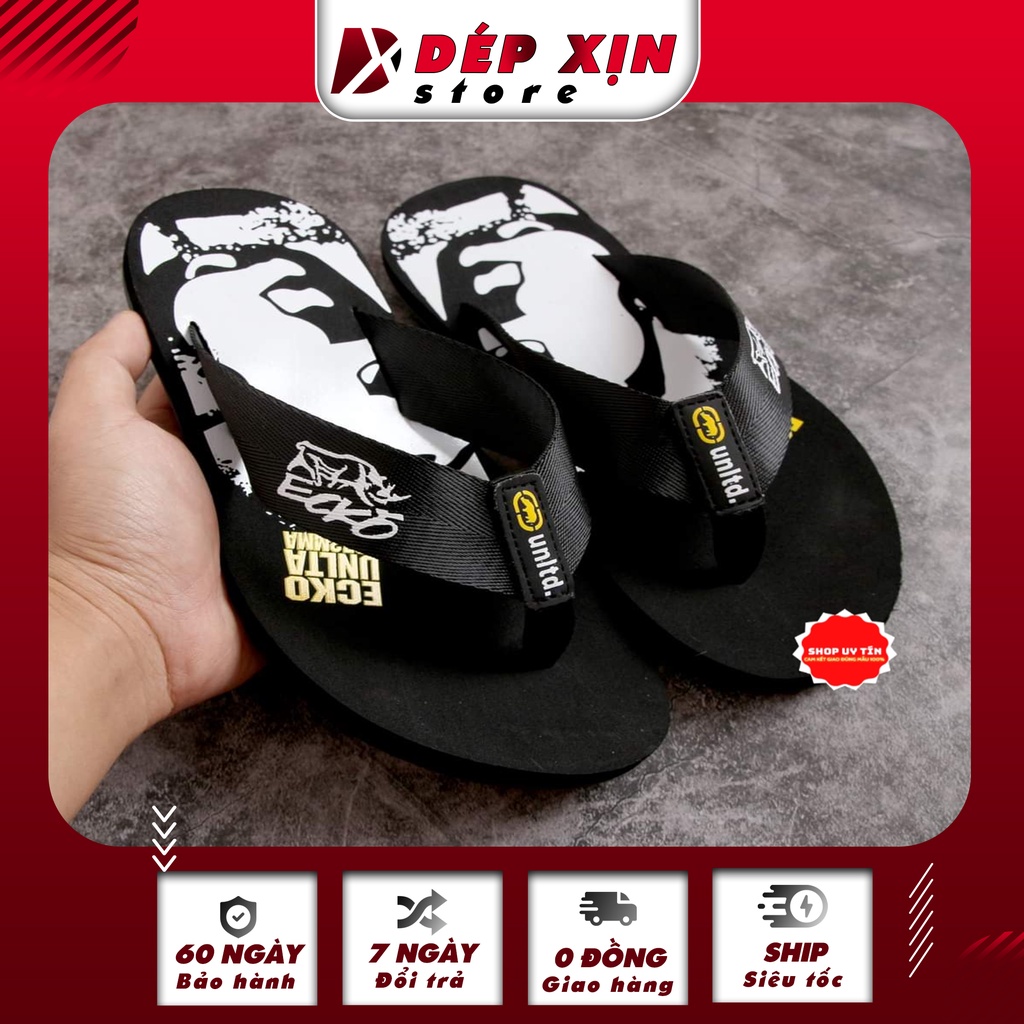 Dép Kẹp Ecko Thái Lan Cao Cấp Màu Vàng Siêu Êm Chân Siêu Bền