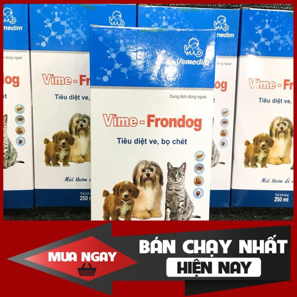 [❌GIÁ SỈ❌] VIME-FRONDOG TIÊU DIỆT VE,BỌ CHÉT CHO CÚN VÀ MÈO ❤️