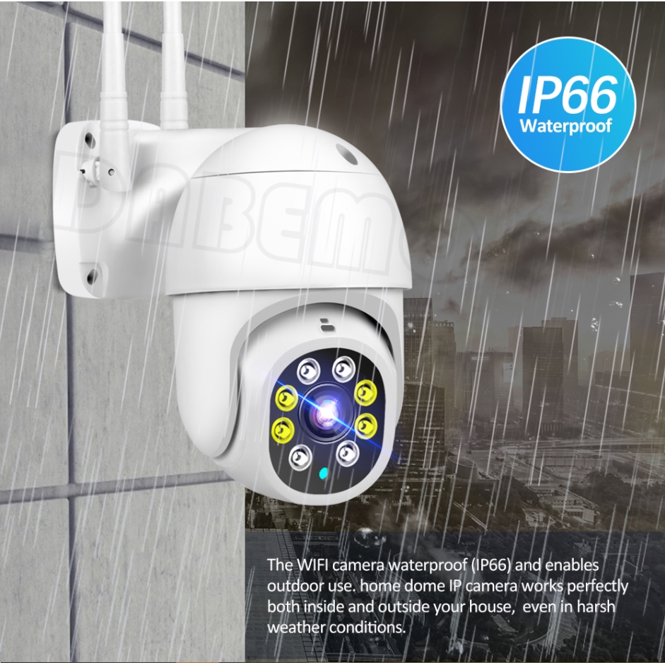 Camera IP Ngoài Trời AI Theo Dõi Giám Sát Thu Phóng Kỹ Thuật Số 4X, Chống Nước IP6 – Bảo Hành 12 Tháng | BigBuy360 - bigbuy360.vn