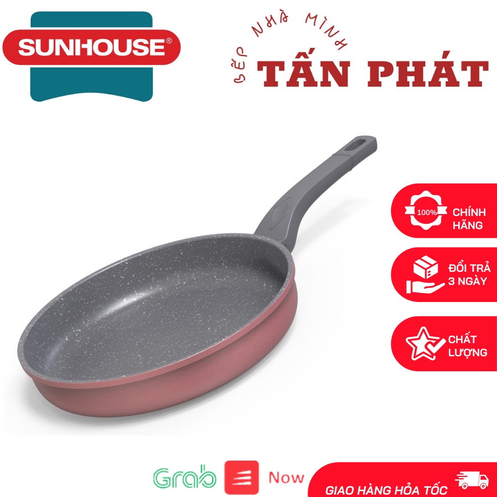 Chảo Siêu Bền Đá Đáy Từ Nhiều Size (Dùng Mọi Loại Bếp)