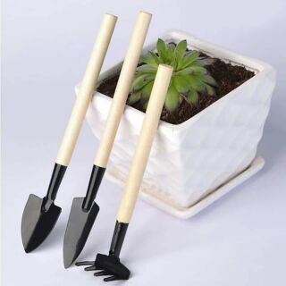 Bộ xẻng làm vườn mini combo 3 chiếc
