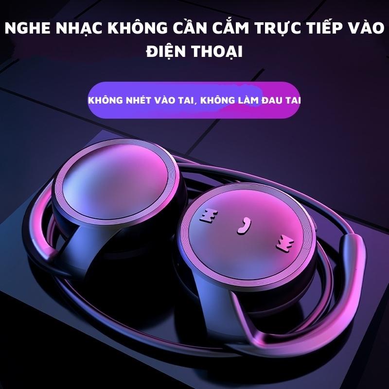 Tai nghe Bluetooth không dây K31 | Tai nghe thể thao, tai nghe treo tai đeo cổ, pin siêu tốt, chống nước