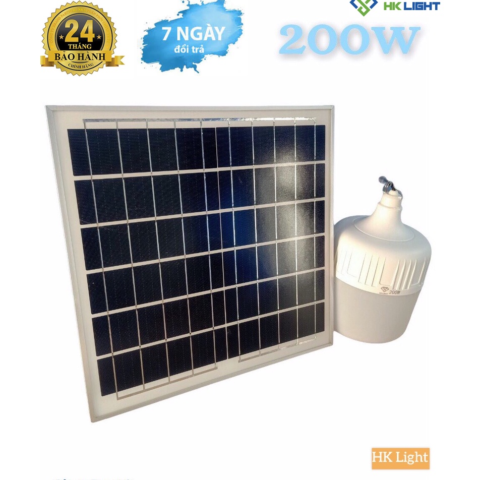 Đèn Búp năng lượng mặt trời 200w