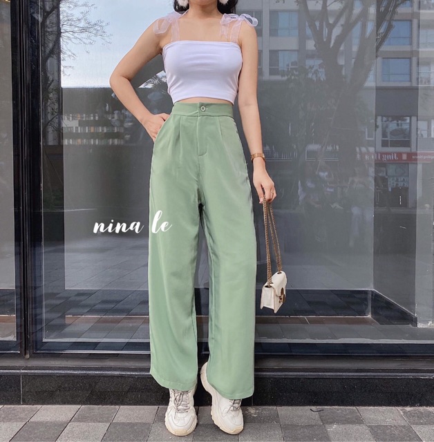 Quần Culottes form dài