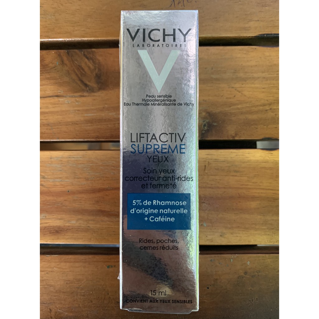 Kem Dưỡng Vichy Giúp Giảm Nếp Nhăn &amp; Săn Chắc Da Vùng Mắt 15ml