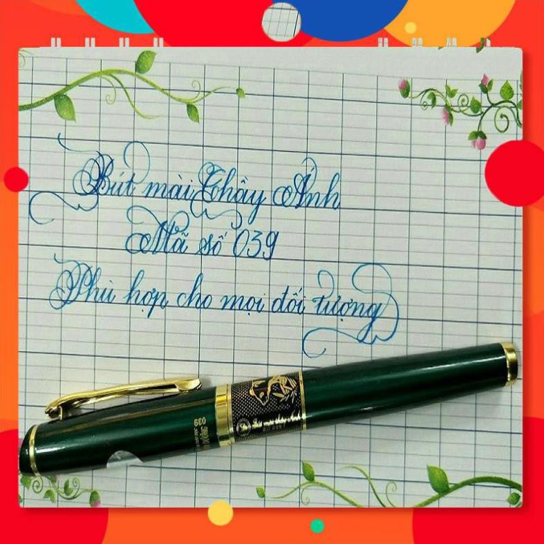 Bút mài thầy Ánh SH 039 thanh đậm - Bút thi chữ đẹp
