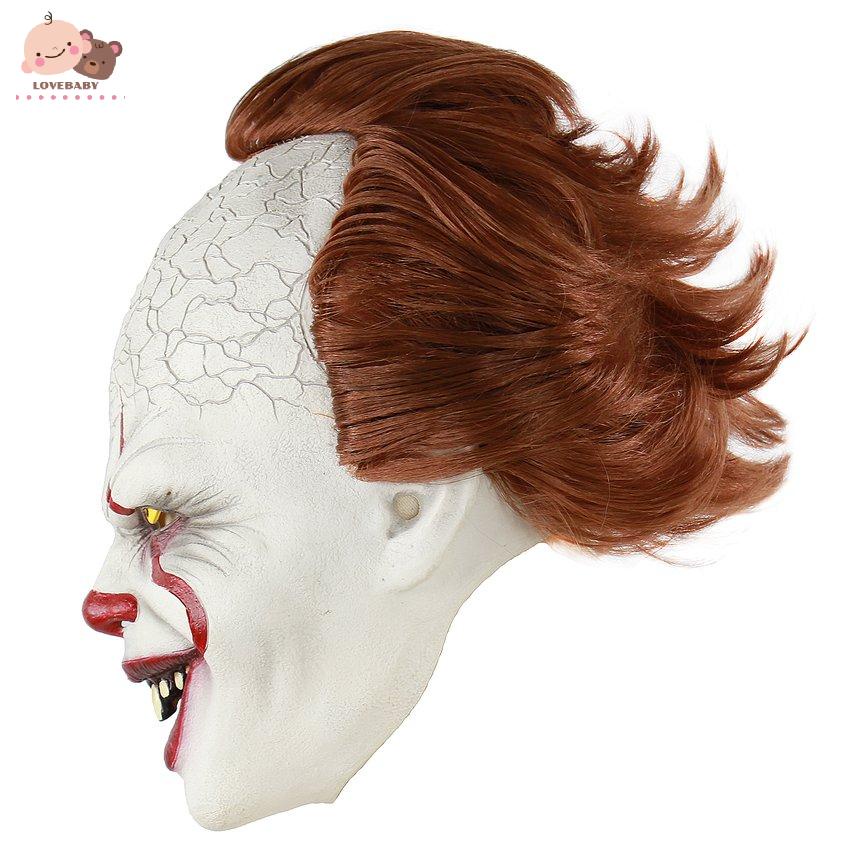 Mặt Nạ Hóa Trang Halloween Hình Chú Hề Joker Độc Đáo