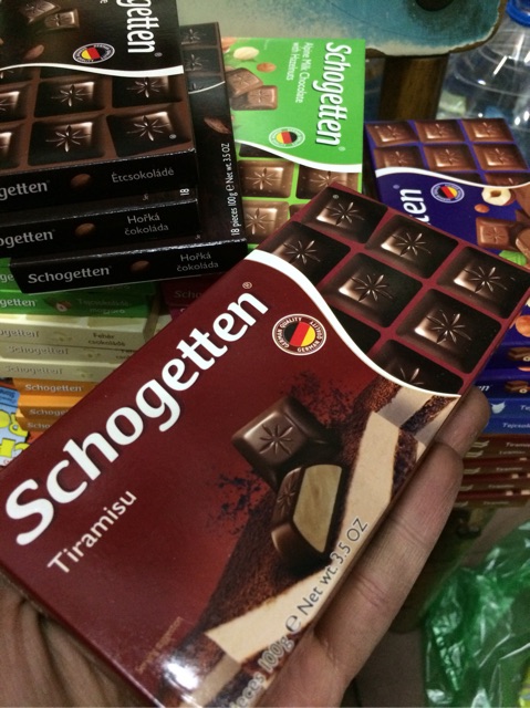 Thanh Socola Đức Schogetten 100g (18 khối /6 vị) | BigBuy360 - bigbuy360.vn