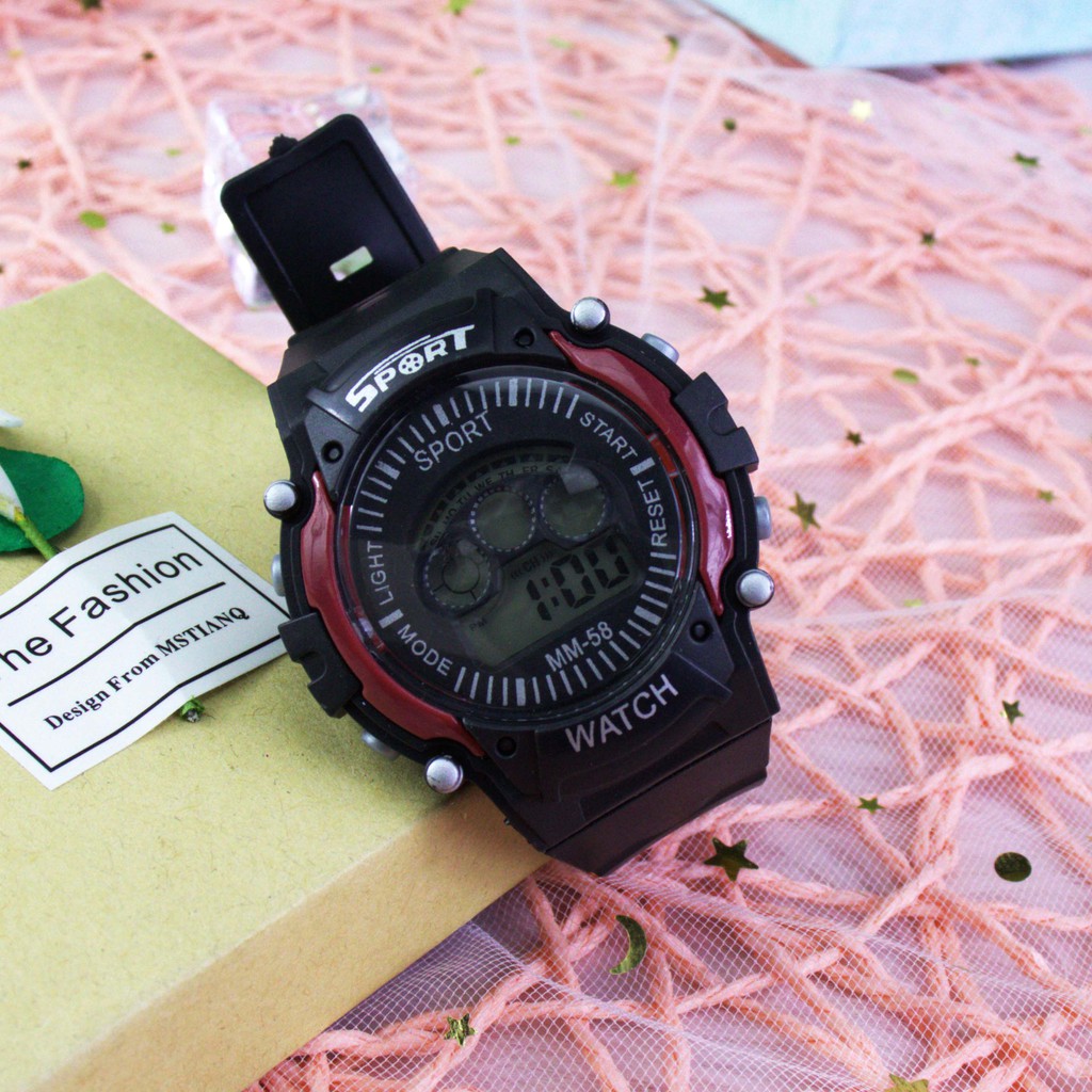 Đồng hồ điện tử nam nữ Sport SP015 thể thao cá tính, đầy đủ chức năng, đèn led cực đẹp, giá siêu rẻ