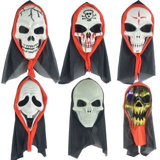 [12 mẫu]-Mặt nạ xương sọ có vải trùm đầu