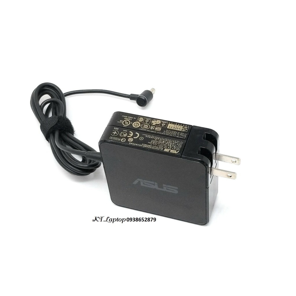 ZIN QUA SỬ DỤNG  NGUỒN Sạc ĐIỆN ADAPTER ASUS 19V 3.42A (65w) PRO P2540N P5240U P5340U P5440U ĐẦU KIM NHỎ VUÔNG ZIN