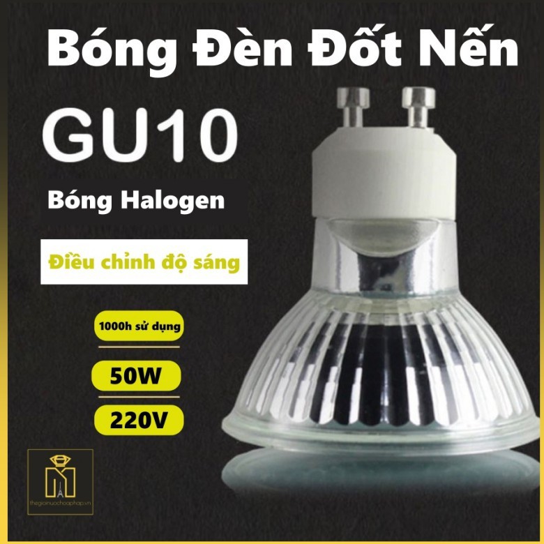 Bóng đèn đốt nến GU10 Sử dụng cho đèn đốt nến thơm