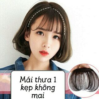 TÓC MÁI THƯA GIẢ KẸP MÁI GIẢ