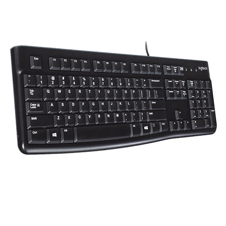 Bàn Phím Có Dây Logitech K120 Usb Port ( Màu Đen )