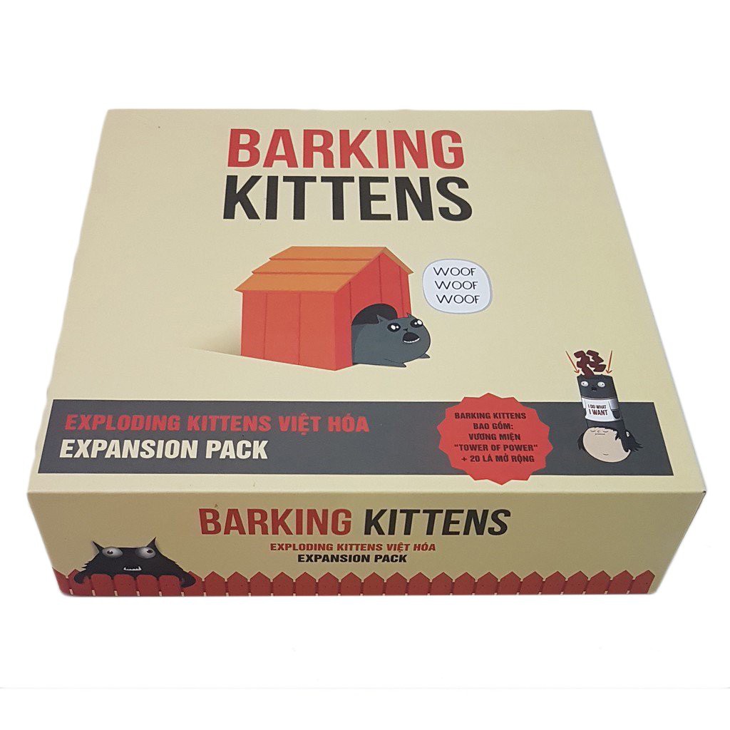 Barking Kittens Việt hóa - Mèo Sủa kèm Vương Miện  Toy's House