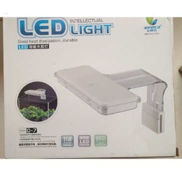 Đèn Led kẹp hồ cá siêu sáng và siêu tiết kiệm điện cho bể cá cảnh jenica xoay 90độ